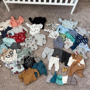 Assorted Baby Newborn Clothing Bundle